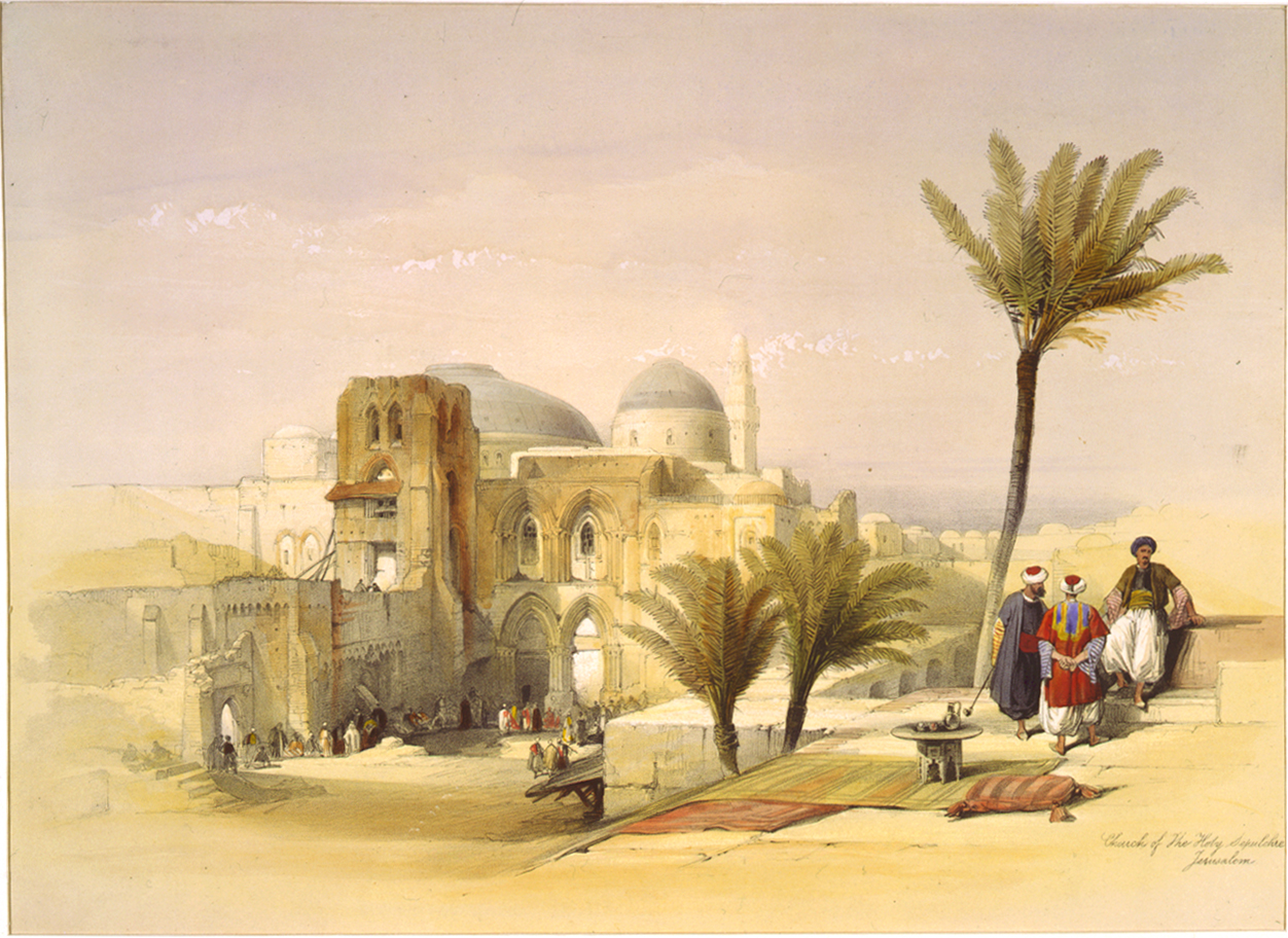 The site of the resurrection