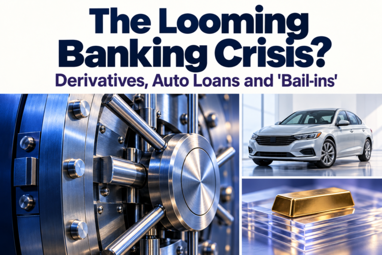 The Looming Banking Crisis? Derivatives, Auto Loans and ‘Bail-ins’