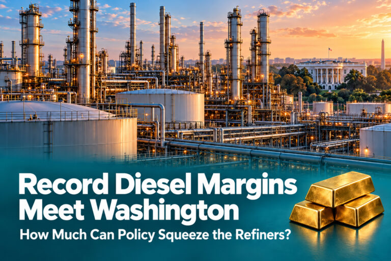 Record Diesel Margins Meet Washington: How Much Can Policy Squeeze the Refiners?
